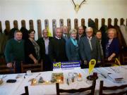 Obmann Stv. Platz Friedrich, Weber Christina, Obmann Gerhard Tersch, Pater Ludwig Maria Gmoser, Teilbezirksobmann Helmut Bock, Bezirksobfrau Marianne Lembacher, Bürgermeister Mag. Roland Weber, Ehrenobmann Rudolf Stadler, Dub Renate, Weber Ingrid