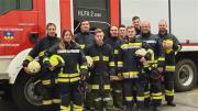v.l.n.r. Raphael Sebek, Maxime Mayer, Raphael Wachtler, Mathias Sorian, Thomas Zeitlberger, Raimund Schätz, Benjamin Petz mit den Ausbildnern Michael Neumayer, Martin Hausgnost, Markus Engel